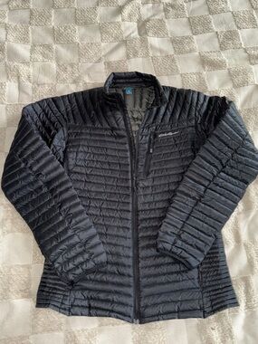Eddie Bauer Men's Ascent MicroTherm 2.0 Down Jacket size Medium Tall
